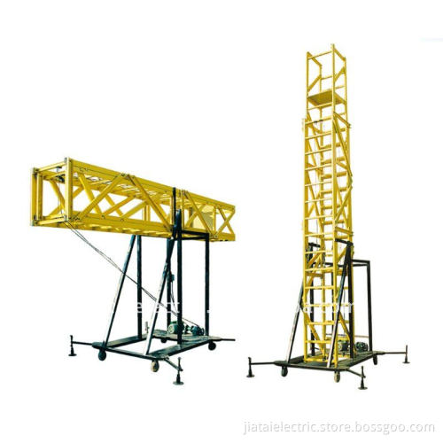 Light fiberglass lifting platform